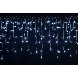 Karácsonyi fényfüggöny 200 LED hideg fehér - 5 m
