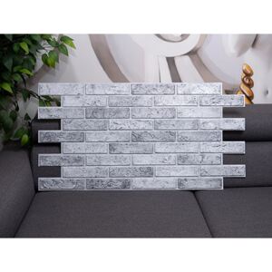 Kerma Design Flexwall PVC falpanel - Grey Brick (szürke szeletelt tégla)