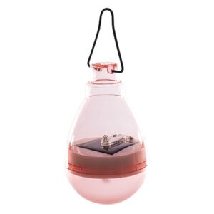 Nortene Firefly szolár függő LED lámpa - rózsaszín