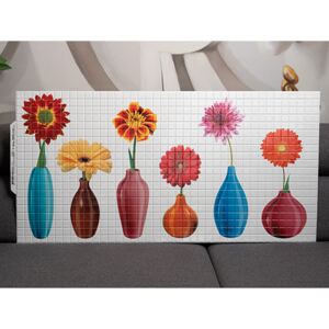 Kerma Design Regul PVC falpanel - Konyhai mozaik (95x48cm) - Virágok (53754)
