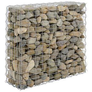 [pro.tec]® Gabion - Kőkosár kőbox kerítés gabion pad 100 x 30 x 90 cm tűzihorganyzott drót
