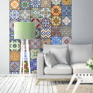 Tapéta Bimago - Colorful Mosaic + Ragasztó ingyen tekercs 50x1000 cm