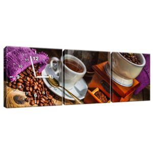 Órás falikép Kávészemekkel-teli zsákok 90x30cm ZP1420A_3A
