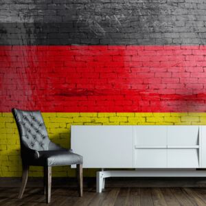 Fotótapéta Bimago - German flag + Ragasztó ingyen 400x280 cm
