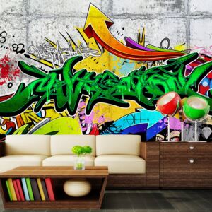 Fotótapéta Bimago - Urban Graffiti + Ragasztó ingyen 300x210 cm