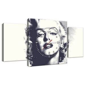 Órás falikép Marilyn Monroe 80x40cm ZP735A_3AX