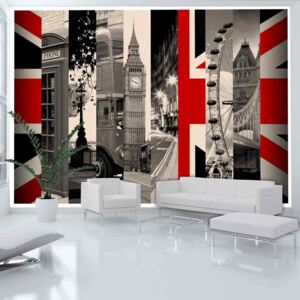 Fotótapéta Bimago - Symbols of London + Ragasztó ingyen 100x70 cm