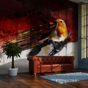 Fotótapéta Bimago - Painted Bird + Ragasztó ingyen 450x270 cm