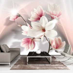 Fotótapéta XXL Bimago - White Magnolias II + Ragasztó ingyen 500x280 cm