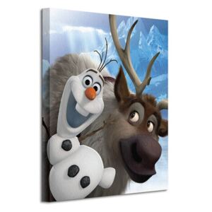 Vászonkép Disney Frozen (Olaf and Sven) 40x50cm WDC94596