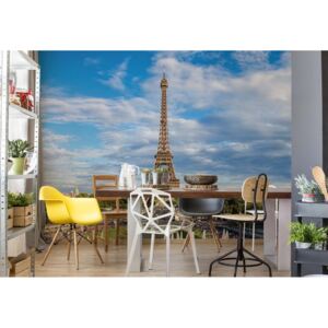 Fotótapéta GLIX - Párizs Eiffel-Torony Papír tapéta - 368x254 cm