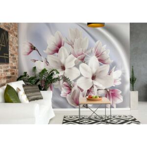 Fotótapéta GLIX - Adult Mural Wallpaper Modern Modern Flowers, Nature, & Swirls Tapet nețesute - 208x146 cm