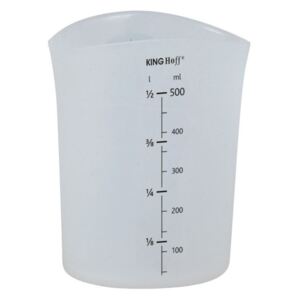 Kinghoff szilikon mérőpohár 500ml (KH-4663)