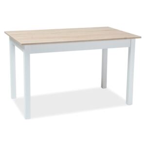Horacy bővíthető asztal tölgy fehér 100-140x60cm