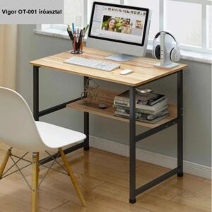 Vigor OT-001-Brown számítógépasztal irodai asztal barna