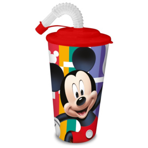 Disney Mickey szívószálas pohár