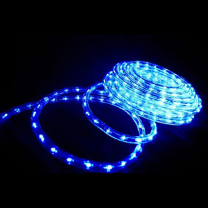 LED fénykábel 20 m - kék, 480 dióda