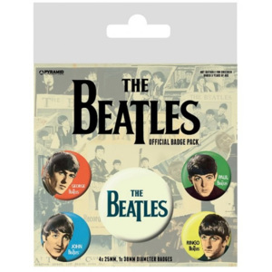 The Beatles - Band kitűző