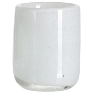Kron fehér üveg gyertyatartó - A Simple Mess