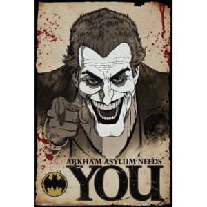 Batman Comic - Joker Needs You Plakát, (61 x 91,5 cm)