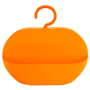 Cocktail narancssárga, zuhanyba akaszható tárolókosár - Wenko
