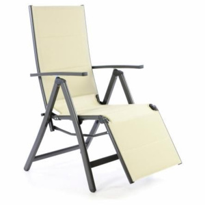 Kerti összecsukható szék DELUXE - bézs