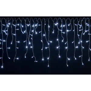 Karácsonyi fényfüggöny 600 LED hideg fehér - 15 m