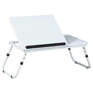 Laptop asztal, notebook asztal, evald fehér