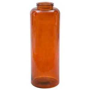 Put narancssárga újrahasznosított üveg váza, magassága 70 cm - Mauro Ferretti