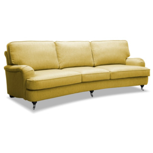 William sárga 3 személyes kanapé - Vivonita