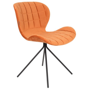 OMG Velvet narancssárga szék szett, 2 db-os - Zuiver