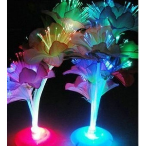 Virágos LED dekorlámpa