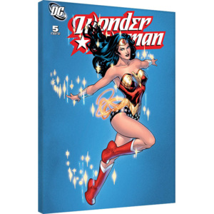 Vászonkép DC Comics - Wonder Woman - Sparkle, (60 x 80 cm)