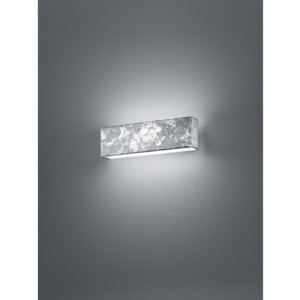 Trio Lugano 271970689 Fali lámpa fehér ezüst LED - 1 x 6W 25 x 8 x 7,5 cm