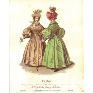 The Dress 1 Festmény reprodukció, Chapeau, (24 x 30 cm)