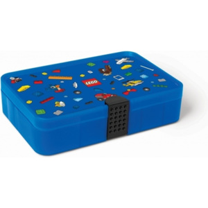 Iconic kék tárolódoboz rekesszel - LEGO®