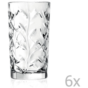 Abelie 6 darabos üvegpohár készlet, 360 ml - RCR Cristalleria Italiana