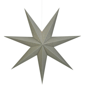 Markslöjd Markslöjd 703718 - Karácsonyi dekor ANNO 1xE14/25W/230V csillag 100 cm szürke ML0017