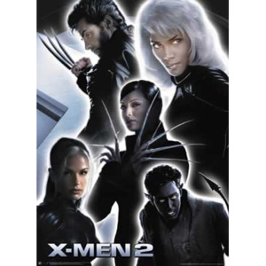 X-MEN 2 - collage Plakát, (68 x 101 cm)