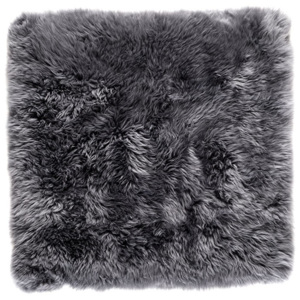 Zealand szürke báránybőr szőnyeg, 70 x 70 cm - Royal Dream