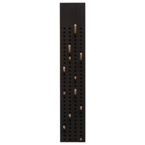 Moso fekete fali fogas bambuszból, 105 x 20 cm - We Do Wood