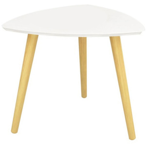 Fehér skandináv kisasztal - ASPRO