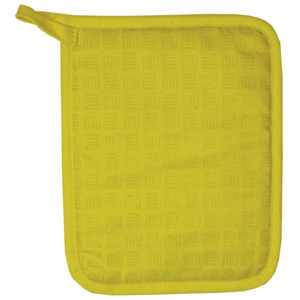 MÜkitchen MÜincotton® szilikon edényfogó, sárga
