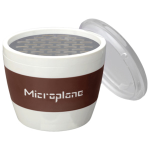 Microplane Chocolate Cup csokoládéreszelő, barna