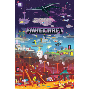 Minecraft - World Beyond Plakát, (61 x 91,5 cm)