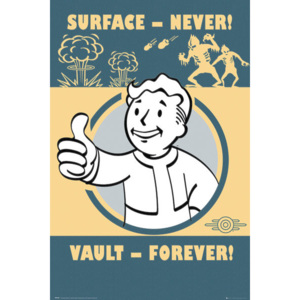 Fallout 4 - Vault Forever Plakát, (61 x 91,5 cm)