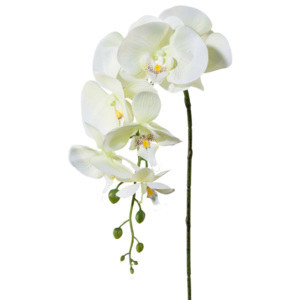 Mű orchidea, fehér, 86 cm