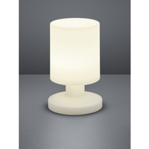 Trio Lora R57071101 Éjjeli asztali lámpa fehér fehér LED - 1 x 1,5W 20,5 x 13 x 13 cm