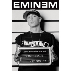 Eminem - mugshot Plakát, (61 x 91,5 cm)