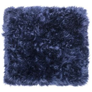 Zealand sötétkék báránybőr szőnyeg, 70 x 70 cm - Royal Dream